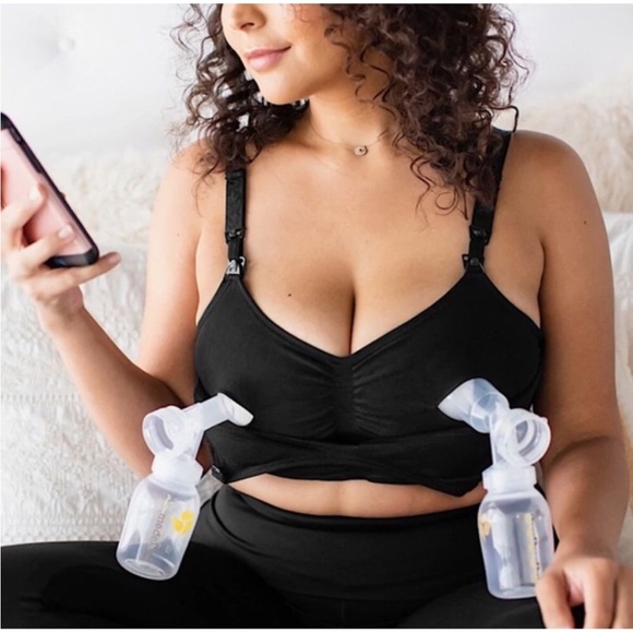 Kindred Bravely Sublime Hands free Pumping + Nursing Black XXL - Picture 10 of 10